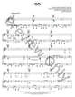 Go piano sheet music cover